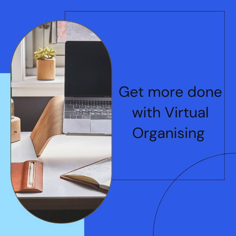 image-of-desktop-with-laptop-and-open-book-with-text-about-virtual-organising-services